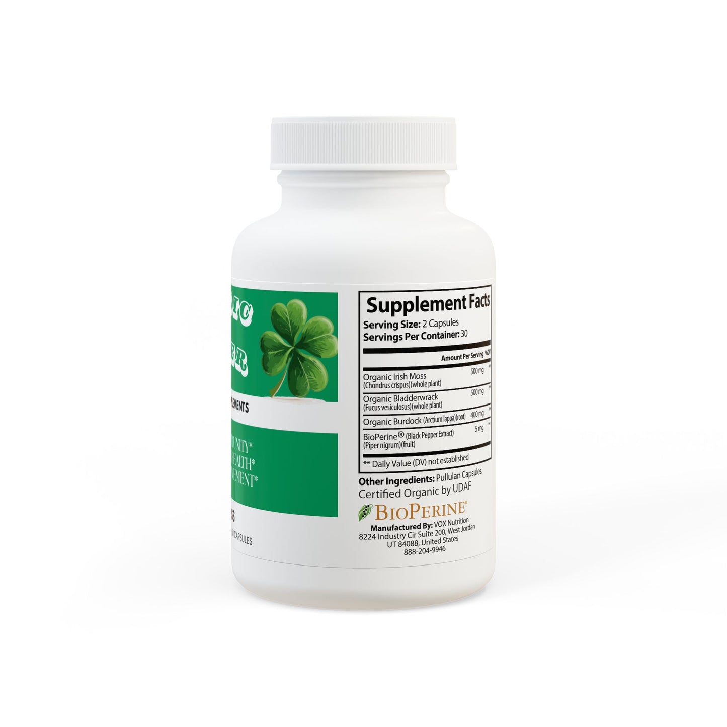 GAELIC POWER Sea Moss Supplement (60 Capsules)