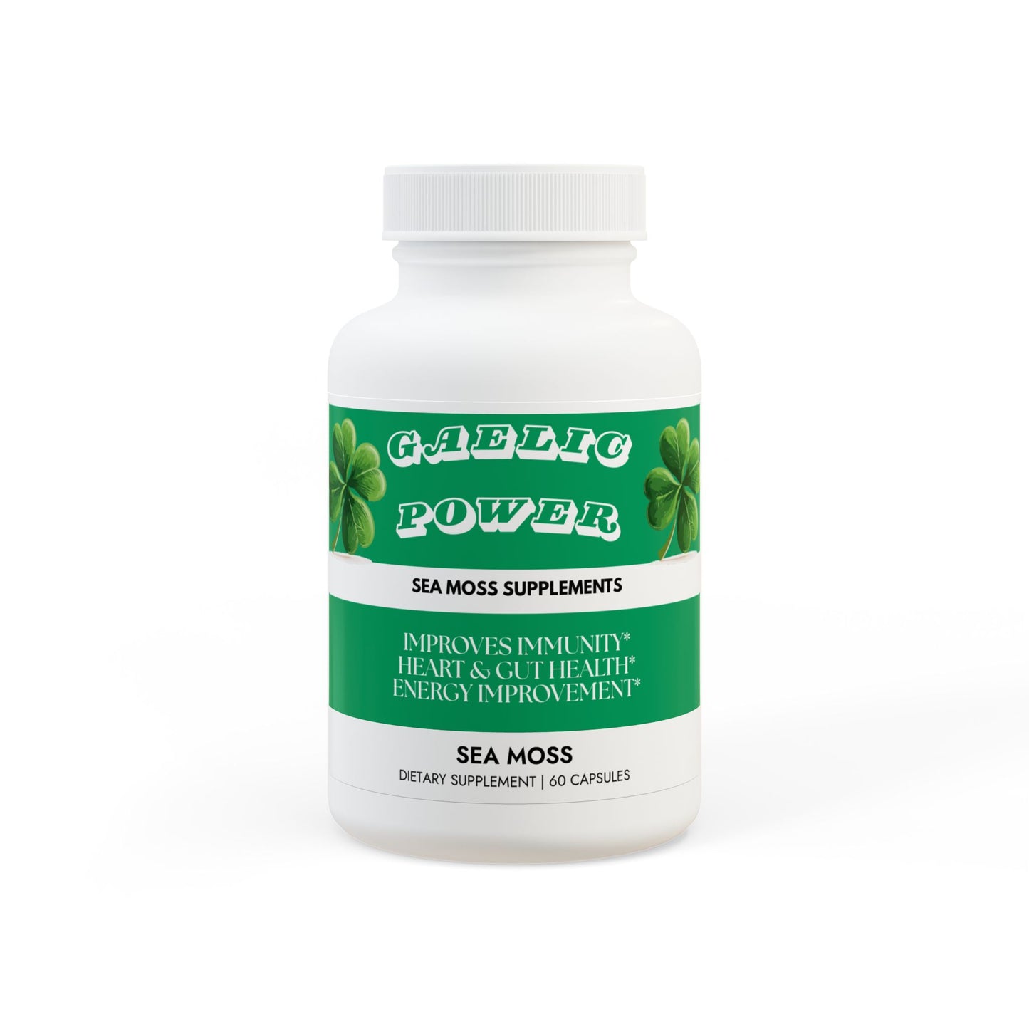 GAELIC POWER Sea Moss Supplement (60 Capsules)