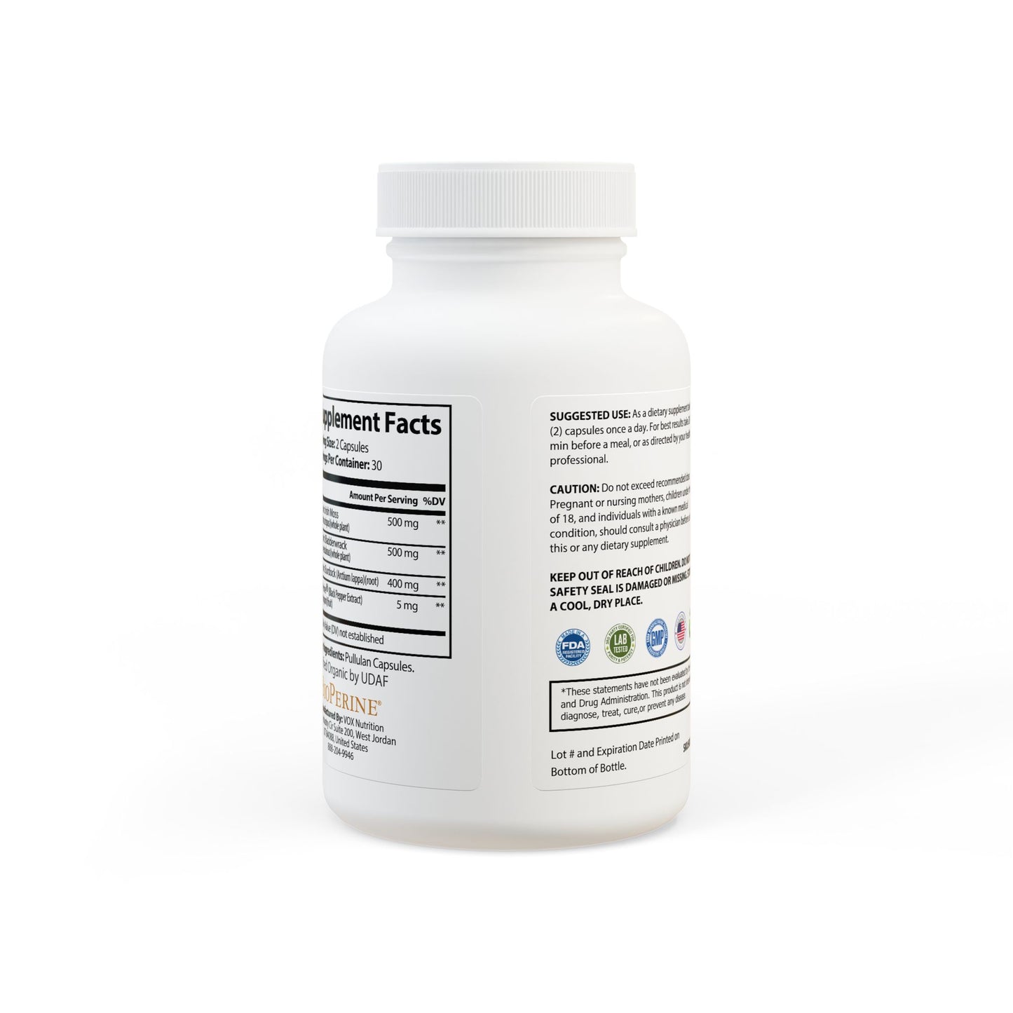 GAELIC POWER Sea Moss Supplement (60 Capsules)