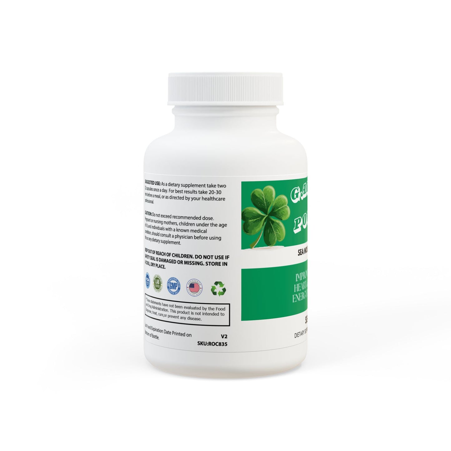 GAELIC POWER Sea Moss Supplement (60 Capsules)